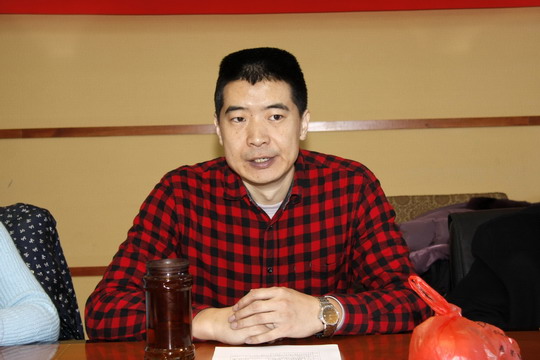 教育信息中心工会主席于志涛主持